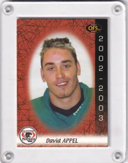 Appel David OFS Plus 2002-03 Dotisk č.337