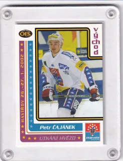 Čajánek Petr OFS Plus 2002-03 Utkání Hvězd č.H-03