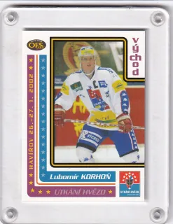 Korhoň Lubomír OFS Plus 2002-03 Utkání Hvězd č.H-11