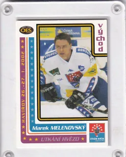 Melenovský Marek OFS Plus 2002-03 Utkání Hvězd č.H-15