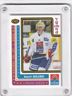 Soudek Karel OFS Plus 2002-03 Utkání Hvězd č.H-18