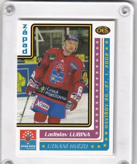 Lubina Ladislav OFS Plus 2002-03 Utkání Hvězd č.H-30