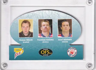 Málek Roman  / Kučera František / Beránek Josef  OFS Plus 2002-03 Trio č.T-12