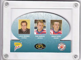 Hronek Lukáš  / Kadlec Petr / Ujčík Viktor  OFS Plus 2002-03 Trio č.T-13