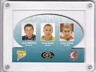 Horčička Luboš  / Nosek David / Pletka Václav  OFS Plus 2002-03 Trio č.T-17