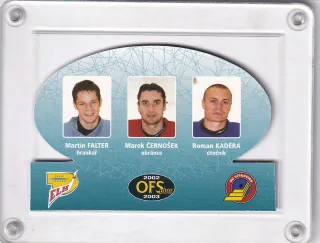 Falter Martin  / Černošek Marek / Kaděra Roman  OFS Plus 2002-03 Trio č.T-19