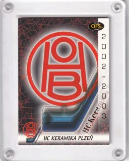 Keramika Plzeň OFS Plus 2002-03 Loga klubů č.Z-07