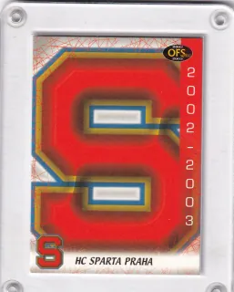 Sparta Praha OFS Plus 2002-03 Loga klubů č.Z-09