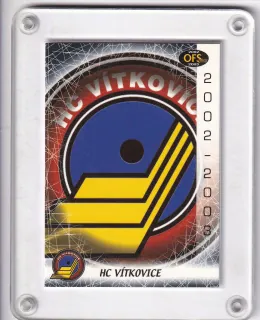 Vítkovice OFS Plus 2002-03 Loga klubů č.Z-11