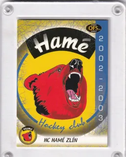 Hamé Zlín OFS Plus 2002-03 Loga klubů č.Z-13