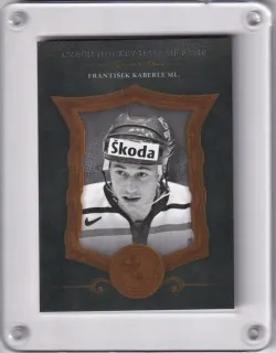 Kaberle ml. František OFS Síň Slávy 2020 Black Cut paralel /25 č.SSCH-035