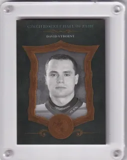 Výborný David OFS Síň Slávy 2020 Black Cut paralel /25 č.SSCH-041