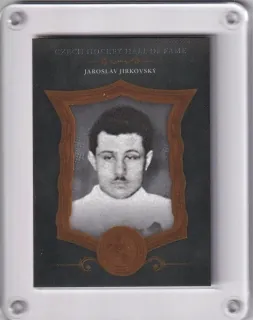 Jirkovský Jaroslav OFS Síň Slávy 2020 Black Cut paralel /25 č.SSCH-066