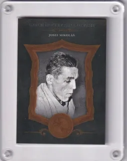 Mikoláš Josef OFS Síň Slávy 2020 Black Cut paralel /25 č.SSCH-078