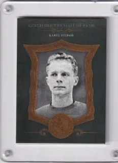 Stibor Karel OFS Síň Slávy 2020 Black Cut paralel /25 č.SSCH-092
