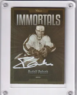 Potsch Rudolf OFS Síň Slávy 2020 Immortals Signature White x/10 č.IM-10
