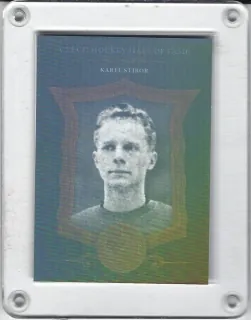 Stibor Karel OFS Síň slávy českého hokeje 2020 Black Rainbow paralel 1of33 č.SSCH-092