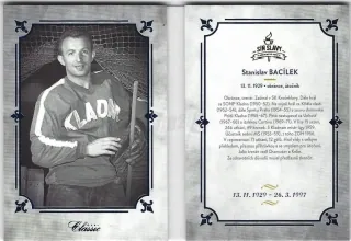 Bacílek Stanislav Síň Slávy Kladenského Hokeje 2019 Booklet /12 č.