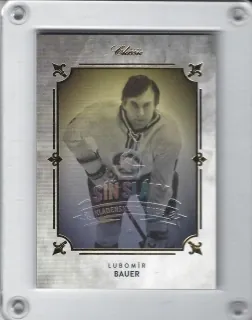 Bauer Lubomír Síň Slávy Kladenského Hokeje 2019 Gold Rainbow /12 č.