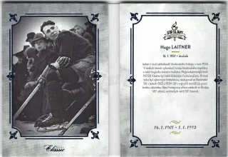 Laitner Hugo Síň Slávy Kladenského Hokeje 2019 Booklet /12 č.