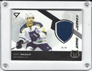 Macaulay Scott SportZoo 2018-19 Game Jersey č.J12