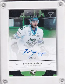 Fábry Branislav SportZoo 2019-20 Autograph /120 č.A27