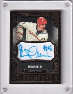 Bezák Marian Pocta Legendám 2 2020 Legendary Base Auto /65 č.LA7