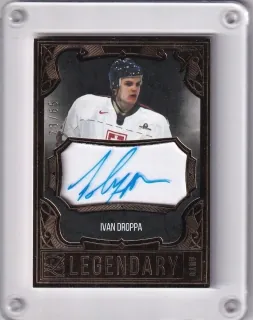 Droppa Ivan Pocta Legendám 2 2020 Legendary Base Auto /65 č.LA9