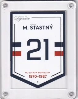Šťastný Marián Pocta Legendám 2 2020 Plaketa č.PL05