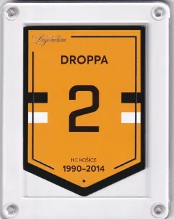 Droppa Ivan Pocta Legendám 2 2020 Plaketa č.PL09