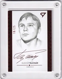 Tajcnár Rudolf Pocta Legendám 2 2020 Portrét Red Auto /25 č.PT03
