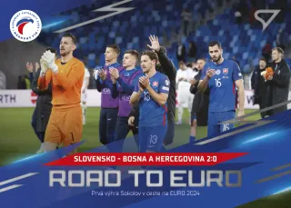 Slovensko - Bosna a Hercegovina 2:0 SportZoo Svk Sokoli 2024 Road To EURO č.RE-04