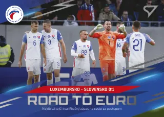 Luxembursko - Slovensko 0:1 SportZoo Svk Sokoli 2024 Road To EURO č.RE-14
