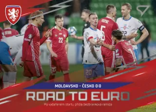 Moldavsko - Česko 0:0 SportZoo Hrdí lvi 2024 Road to EURO č.RE-04