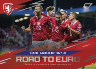 Česko - Faerské ostrovy 1:0 SportZoo Hrdí lvi 2024 Road to EURO č.RE-12