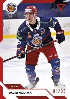 Mudrák David SportZoo Tipos 2022-23 Red /35 č.44