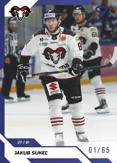 Sukeľ Jakub SportZoo Tipos 2022-23 Blue /65 č.123