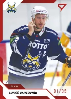 Vartovník Lukáš SportZoo Tipos 2022-23 Red /35 č.161