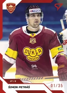 Petráš Šimon SportZoo Tipos 2022-23 Red /35 č.175