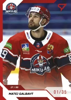 Galbavý Matej SportZoo Tipos 2022-23 Red /35 č.206