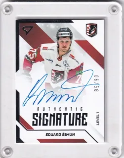 Šimun Eduard SportZoo Tipos 2022-23 Authentic Signature Level 1 - /90 č.SL1-ES
