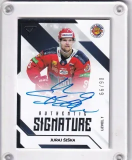 Šiška Juraj SportZoo Tipos 2022-23 Authentic Signature Level 1 - /90 č.SL1-JS
