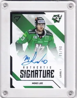 Lee Mike SportZoo Tipos 2022-23 Authentic Signature Level 1 - /90 č.SL1-ML