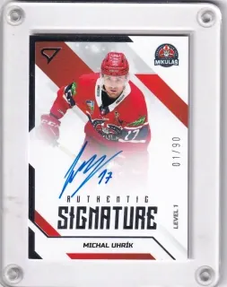 Uhrík Michal SportZoo Tipos 2022-23 Authentic Signature Level 1 - /90 č.SL1-MU