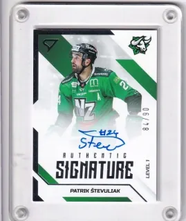 Števuliak Patrik SportZoo Tipos 2022-23 Authentic Signature Level 1 - /90 č.SL1-ST