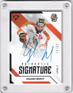 Šedivý Eduard SportZoo Tipos 2022-23 Authentic Signature Level 2 - /60 č.SL2-ES
