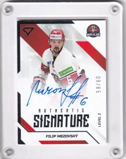 Mezovský Filip SportZoo Tipos 2022-23 Authentic Signature Level 2 - /60 č.SL2-FM