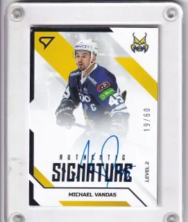 Vandas Michael SportZoo Tipos 2022-23 Authentic Signature Level 2 - /60 č.SL2-MV