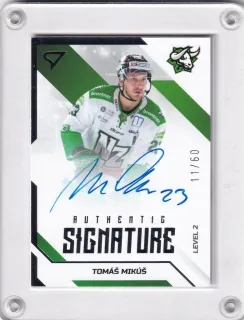 Mikúš Tomáš SportZoo Tipos 2022-23 Authentic Signature Level 2 - /60 č.SL2-TM