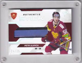 Ulrych Petr SportZoo Tipos 2022-23 Authentic Stick /25 č.ST-PU